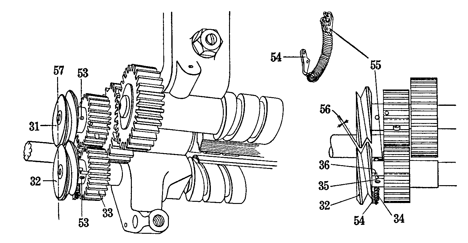 Line drawing of Spiral Automatic